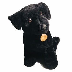Vintage Peeper Pals Canine Classics Black Labrador